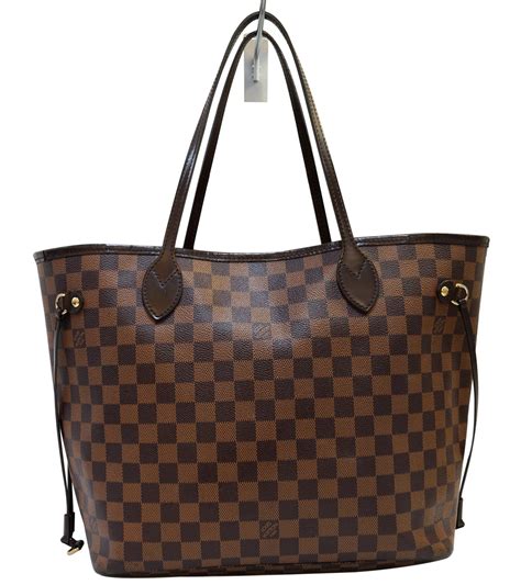 louis vuitton neverfull logo vs damier|louis vuitton monogram neverfull.